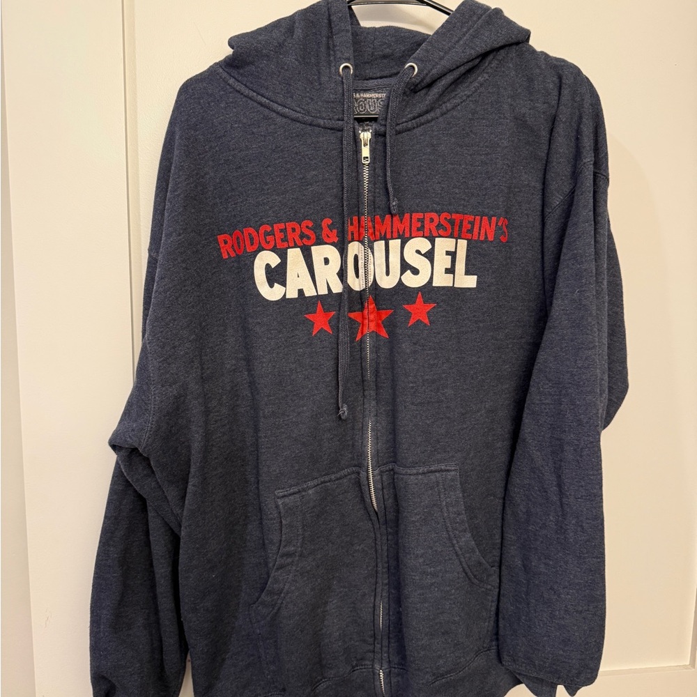 Carousel Broadway Revival 2018 Navy Blue Hoodie